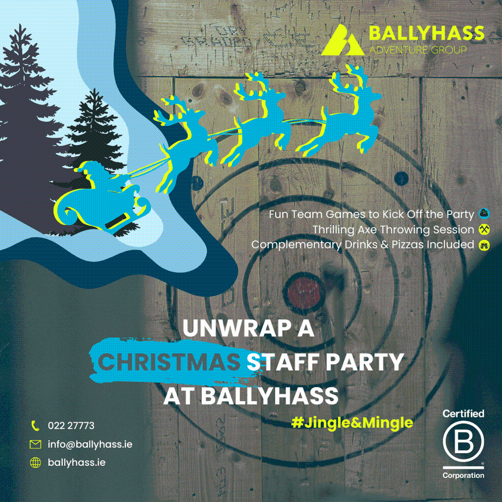 Ditch the Ordinary: Host Your Christmas Corporate Party at Ballyhass Adventure Group