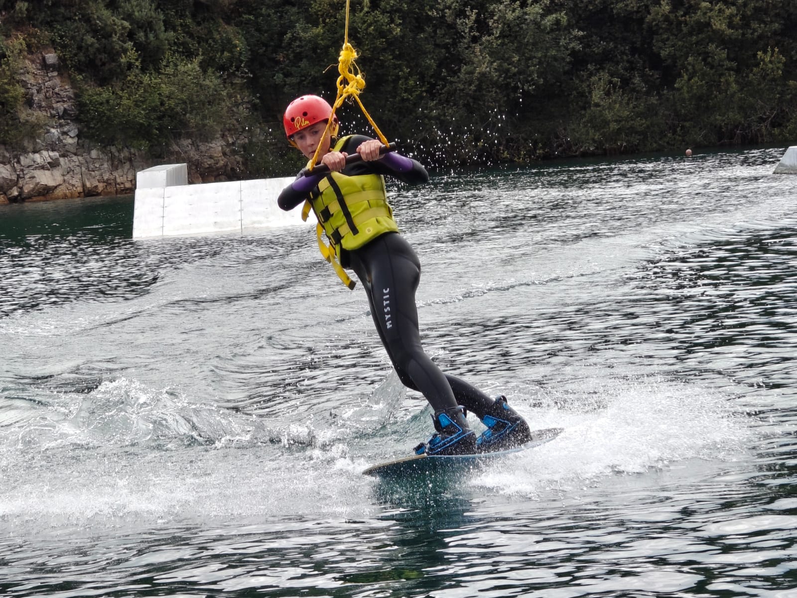 Teenage watersports at Ballyhass Mallow